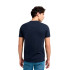 Homme Lee Wobbly Logo Tee Bleu marine