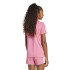 T-shirt Fitness adidas Fille de Jg Tr-Es 3Bandas Pink