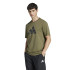 T-shirt adidas Homme Logo Camo Vert foncé