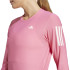 T-shirt Running adidas Femme par Own the Run Ls Pink