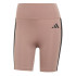 Collants Fitness adidas Femme de Opt Ess 3Bandas Rose/Noir
