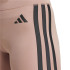 Collants Fitness adidas Femme de Opt Ess 3Bandas Rose/Noir