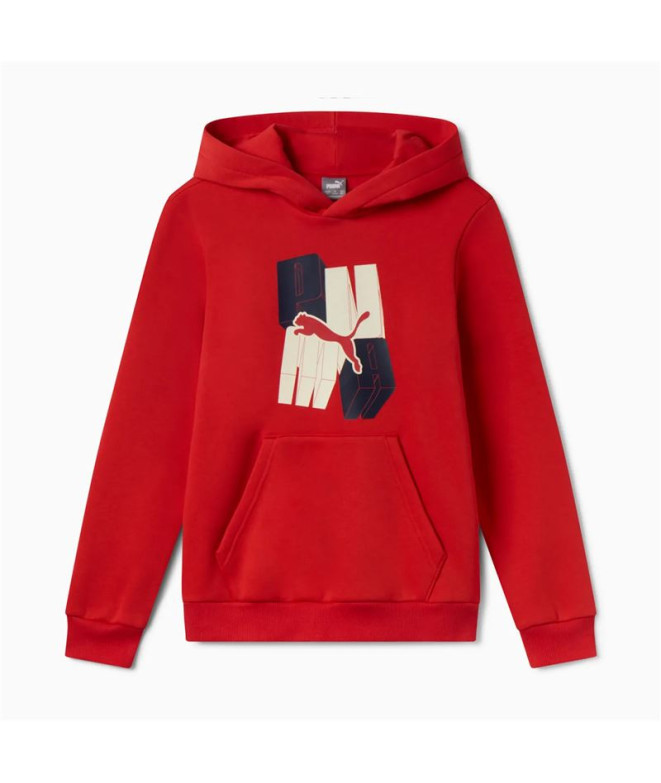 Sweat Enfant by Puma Ess+ Graphic Hoodie Fl For...