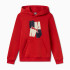 Sweat Enfant by Puma Ess+ Graphic Hoodie Fl For All Time Red