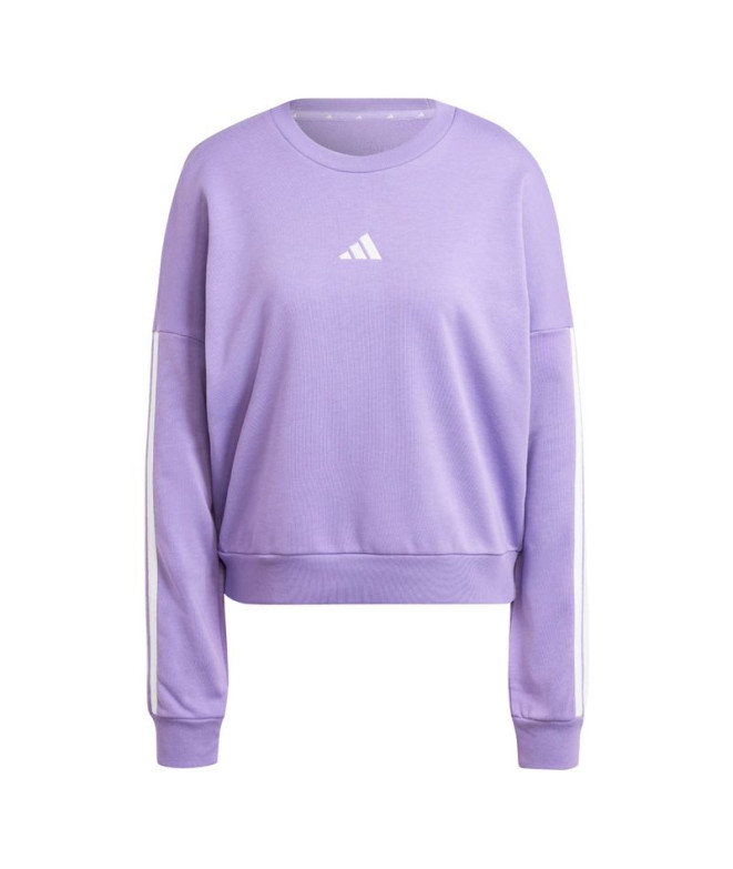 Sweat adidas French Terry Femme 3 Bandes Swt...