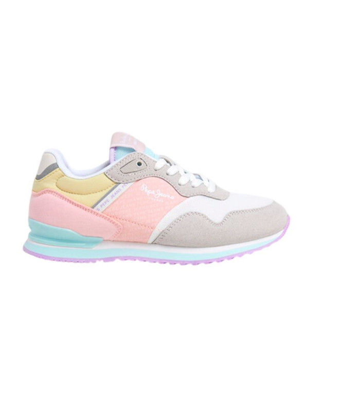 Chaussures Femme Pepe Jeans London Print G Gris...