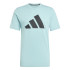 T-shirt Fitness adidas Homme by Train Essentials Feelready Logo Training Bleu