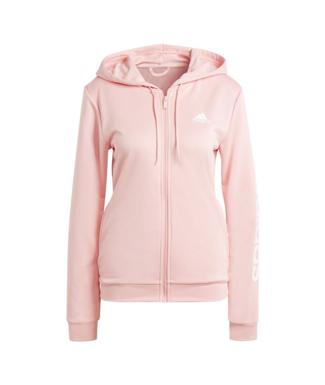 adidas Femme Tracksuit Linear Rose