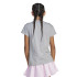 T-shirt adidas Fille Jogger Big Logo Gris/Rose
