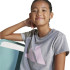 T-shirt adidas Fille Jogger Big Logo Gris/Rose