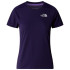 T-shirt Montagne The North Face Femme de Lightbright S/S Purple