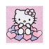 3C. Trousse à crayons. Hello Kitty Hearts & Dots Pink