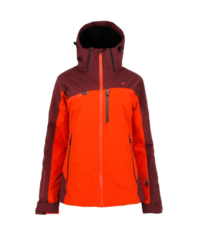 Veste Montagne Joluvi Femme de Sestriere Garnet...