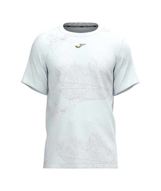 T-shirt Joma Homme Manches courtes R-Night Blanc