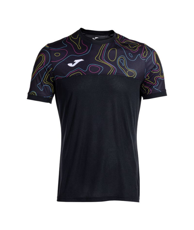 T-shirt Tennis Joma de Tournament Capsule Black...
