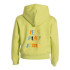 Sweat Joma EnfantFille Aventure à rayures à capuche / Vert