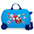 Valise Marvel Inf.Abs 4R.(2 Multi.) 45Cm. Go Webs Go Spid Bleu