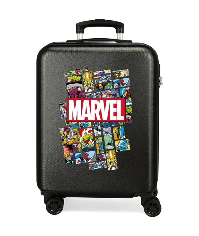 Valise Marvel Abs 55Cm.4R.Comic Marvel Noir