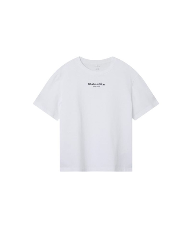 T-shirt Enfant name it Nkmbrody Ss Nreg Bright...