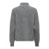 Sweat Femme Only Onltokyo Solid L/S Zip Dark Grey Melange