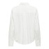 T-shirt Femme Only Onlberit Life L/S Snow White