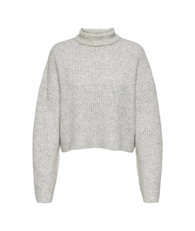 Sweat Femme Only Onlmelanie L/S Rollneck Light...