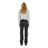Sweat Femme Only Onlmelanie L/S Rollneck Light Grey Melange