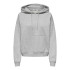 Sweat Femme Only Onlat Life L/S Light Grey Melange