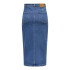 Pantalon Femme Only Onlsiri Front Slit Dnm Gua Black Denim