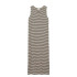 Robe Vero Moda fiona Sl O-Neck 7/8 Birch Femme