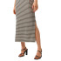 Robe Vero Moda fiona Sl O-Neck 7/8 Birch Femme