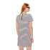 Robe Vero Moda Vmabby Ss Short Zip Dress Jrs Noos Snow White