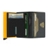Portefeuille Secrid Bandwallet TPU Noir-Ocre