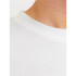 T-shirt Homme Jack and Jones Jcotarmac Camo Front w Neck Bright White