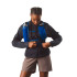 Sac à dos Trail Salomon de Cross 12 Bleu nautique/Limoge