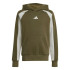 Sweat adidas Enfant Cb Fl Hd Vert foncé