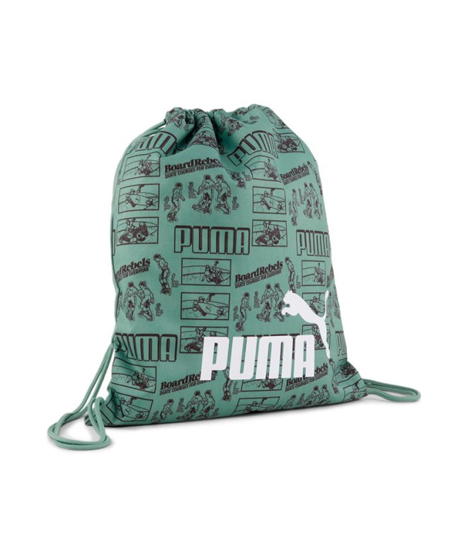Sac Fitness de Puma Phase Aop Small,Green Moon...