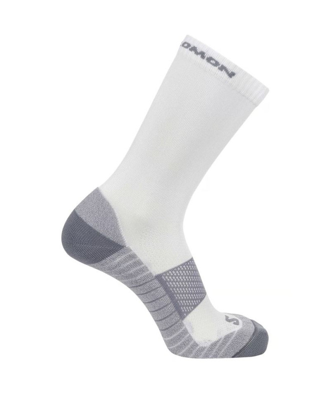 Chaussettes Trail Salomon de Aero Crew White