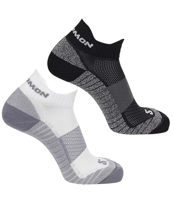 Chaussettes Trail SalomonPack de Aero Ankle 2-...