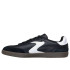 Chaussures Skechers Homme Hotshot - Pyke Noir Duraleather/Suede^/Bordures blanches
