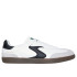 Chaussures Skechers Homme Hotshot - Pyke Blanc Duraleather/Suede^/Black Trim