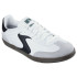 Chaussures Skechers Homme Hotshot - Pyke Blanc Duraleather/Suede^/Black Trim
