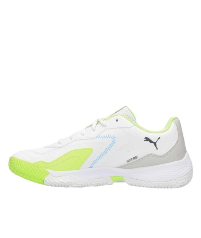 Chaussures padel Puma Nova Smash White Green