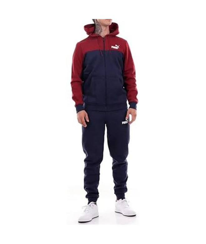 Survêtement of Puma Ess+ Hooded Colorblock Suit...