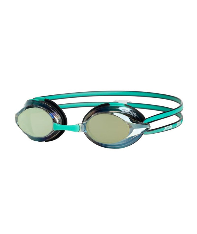 Gafas de Natation Zoggs Racer Vert titane/Noir