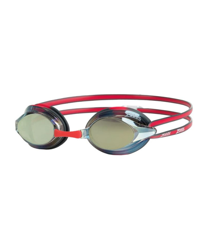 Gafas de Natation Zoggs Racer Titanium Grey/Red
