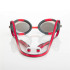 Gafas de Natation Zoggs Racer Titanium Grey/Red