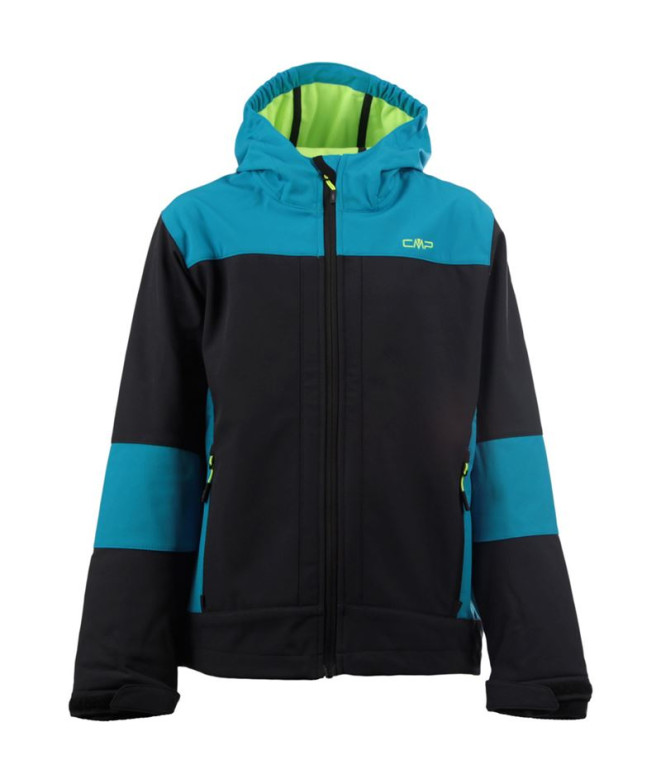 Veste de Montagne Campagnolo Fix Hood Enfant Bleu