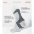 Chaussettes Enforma Achilles Support Blanc / Gris