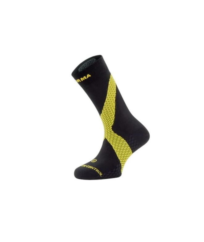 Chaussettes Enforma Pronation Control Noir / Jaune